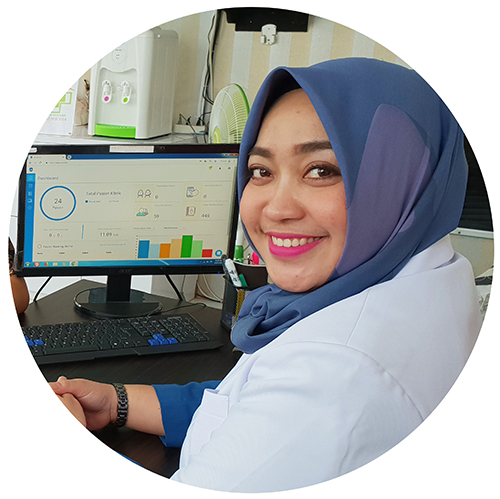 foto testimoni drg ishtika yana dalam pdgi pekanbaru