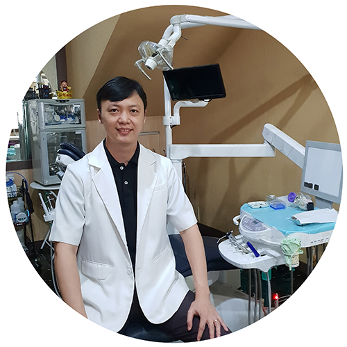 foto drg willy di klinik cw dental care