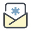 icon letter from hostpital