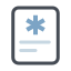 icon medical history